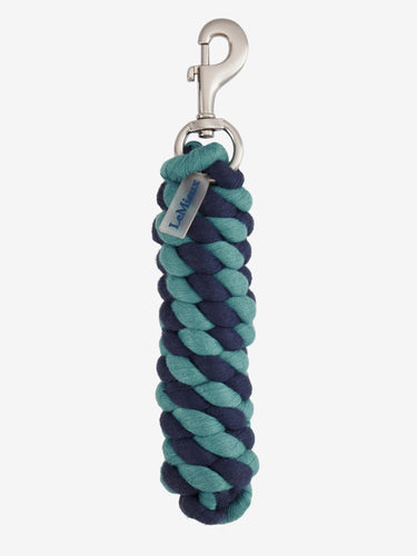 LeMieux Aloe/Navy Polycotton Leadrope Aloe/Navy| Online For Equine