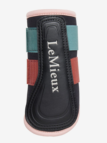 LeMieux Aloe/Spiced Earth Air-Tek Grafter Brushing Boots Aloe/Spiced Earth| Online For Equine