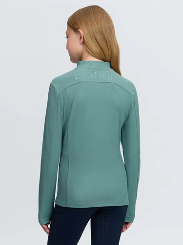 LeMieux Aloe Young Rider Raye Ribbed Base Layer Aloe| Online For Equine