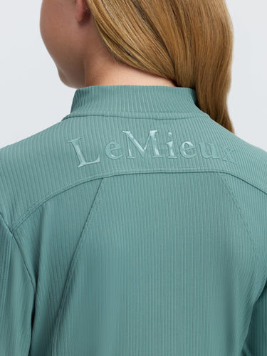 LeMieux Aloe Young Rider Raye Ribbed Base Layer Aloe| Online For Equine