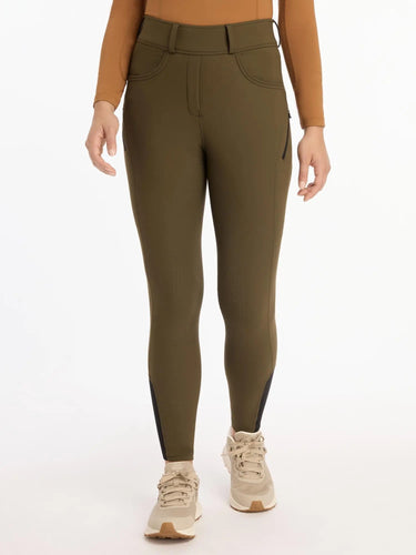 Buy LeMieux Alpine Amy Brushed Breggings | Online for Equine