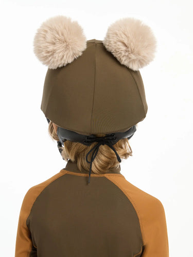 Buy the LeMieux Alpine Mini Double Pom Hat Silk | Online for Equine