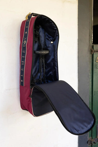 LeMieux Anatomical Bridle Bag Blackberry| Online For Equine