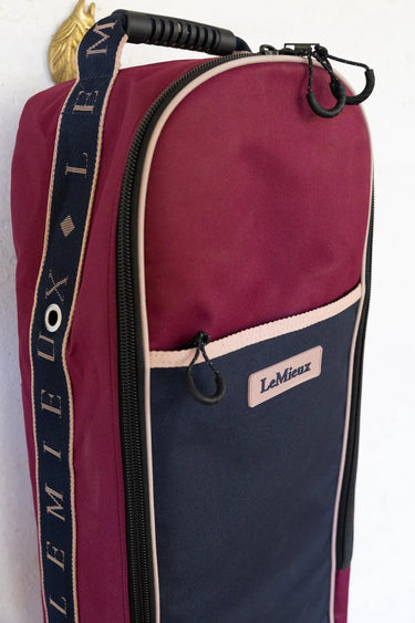 LeMieux Anatomical Bridle Bag Blackberry| Online For Equine