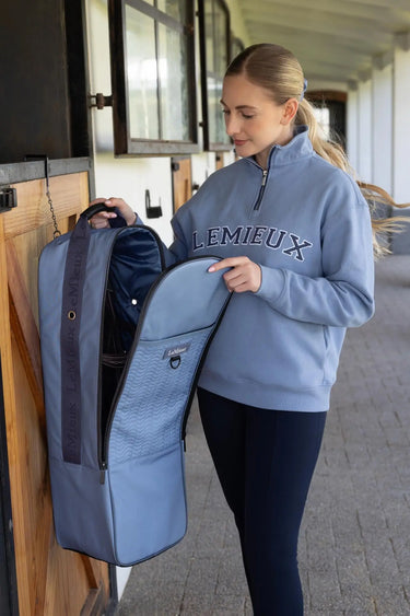 LeMieux Anatomical Bridle Bag Powder Blue| Online For Equine