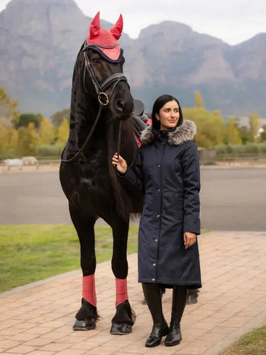 LeMieux Anya Waterproof Riding Coat Navy| Online For Equine