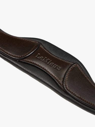 LeMieux Arika Anatomic Headpiece Brown/Silver| Online For Equine