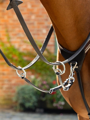 LeMieux Arika Brown/Silver Elasticated Breastplate| Online For Equine