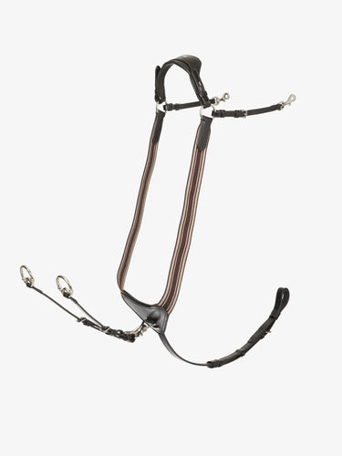 LeMieux Arika Brown/Silver Elasticated Breastplate| Online For Equine