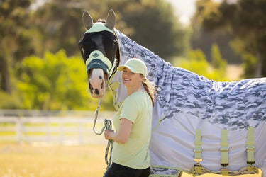 LeMieux Arika Camo-Tek Fly Rug Macaron| Online For Equine