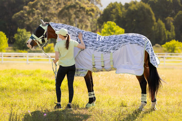 LeMieux Arika Camo-Tek Fly Rug Macaron| Online For Equine