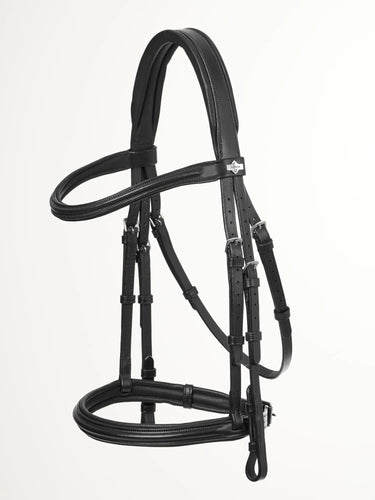LeMieux Arika Cavesson Bridle Black/Silver| Online For Equine