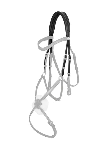 LeMieux Arika Contrast Headpiece Havanna/ Silver| Online For Equine