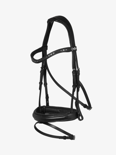 LeMieux Arika Dressage Bridle Black/Silver| Online For Equine
