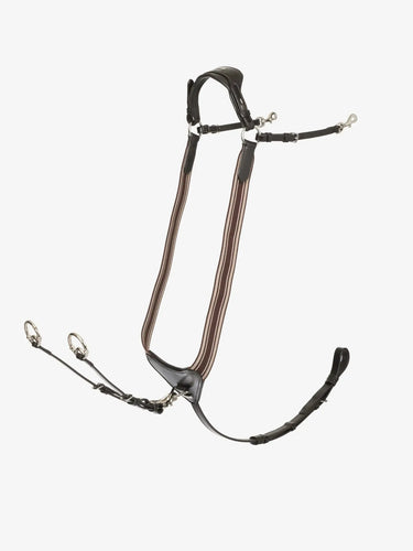 LeMieux Arika Elasticated Breastplate Havana/Silver| Online For Equine