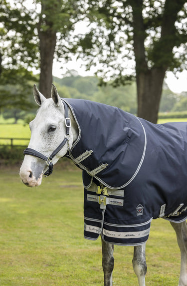 Buy LeMieux Arika Featherweight Neck Cover 0g Navy| Online for Equine