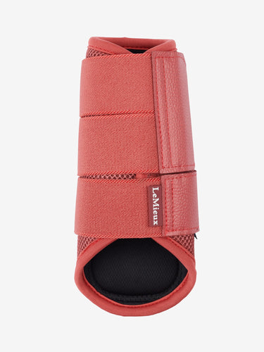 LeMieux Arika Mesh Brushing Boots Cranberry| Online For Equine
