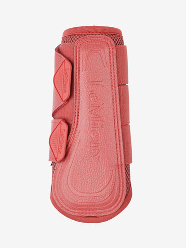 LeMieux Arika Mesh Brushing Boots Cranberry| Online For Equine