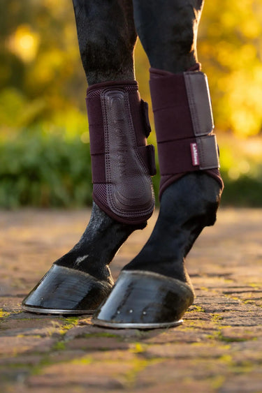 LeMieux Arika Mesh Brushing Boots Damson| Online For Equine