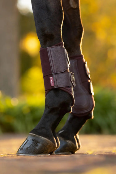 LeMieux Arika Mesh Brushing Boots Damson| Online For Equine
