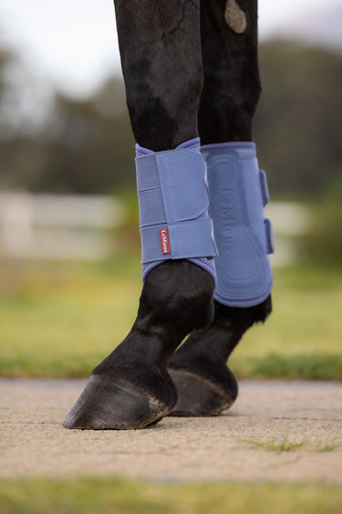 LeMieux Arika Mesh Brushing Boots Powder Blue| Online For Equine