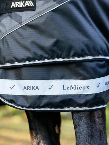 LeMieux Arika Reflective 100g Turnout Rug Black| Online For Equine