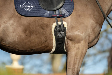 LeMieux Arika Simuwool Contoured Dressage Girth Black| Online For Equine