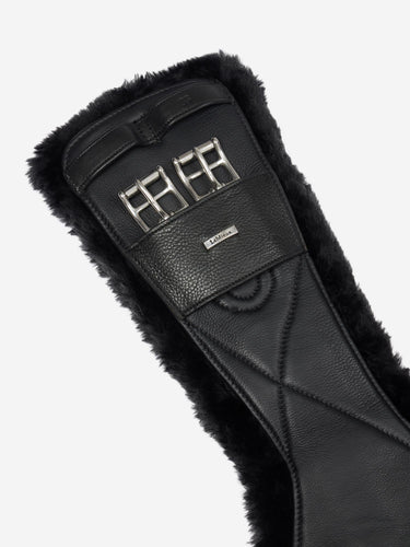 LeMieux Arika Simuwool Contoured Dressage Girth Black| Online For Equine
