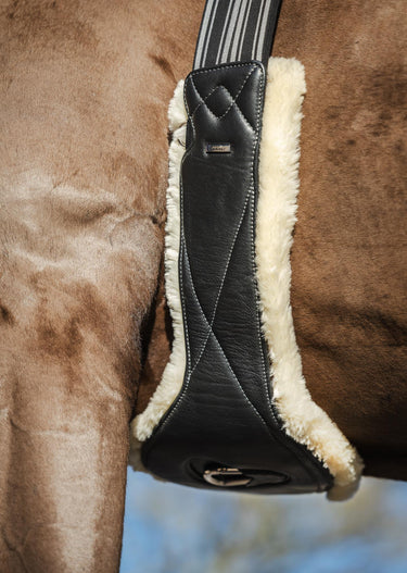 LeMieux Arika Simuwool Contoured Long Girth Black| Online For Equine