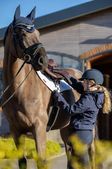 LeMieux Arika Simuwool Contoured Long Girth Black| Online For Equine