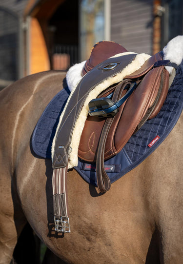 LeMieux Arika Simuwool Contoured Long Girth Brown| Online For Equine