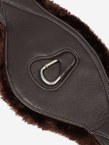 LeMieux Arika Simuwool Contoured Long Girth Brown| Online For Equine