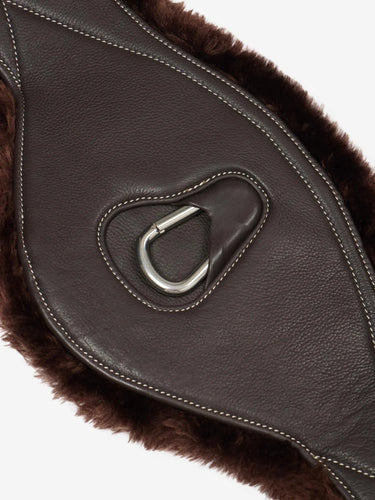LeMieux Arika Simuwool Contoured Long Girth Brown| Online For Equine