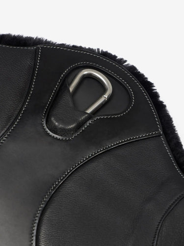 LeMieux Arika Simuwool Contoured Long Stud Girth Black| Online For Equine
