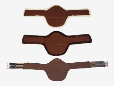 LeMieux Arika Simuwool Contoured Long Stud Girth Brown| Online For Equine