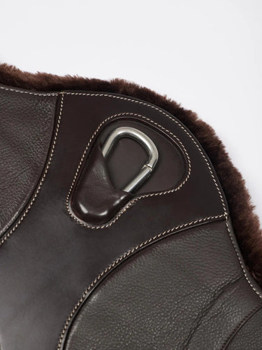 LeMieux Arika Simuwool Contoured Long Stud Girth Brown| Online For Equine