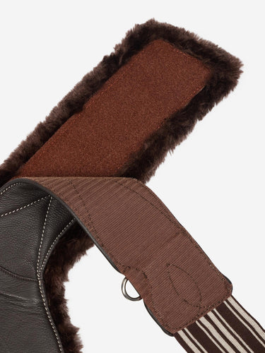 LeMieux Arika Simuwool Contoured Long Stud Girth Brown| Online For Equine