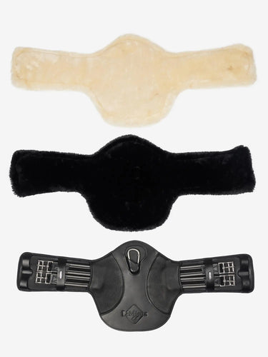 LeMieux Arika Simuwool Contoured Short Stud Girth Black| Online For Equine