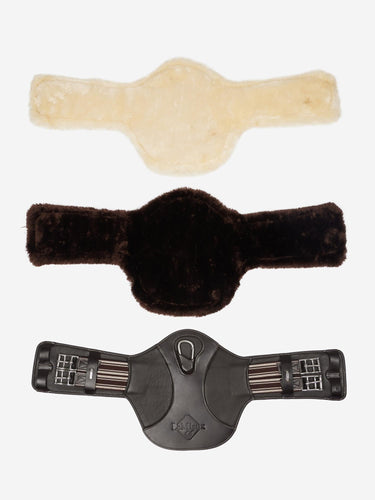 LeMieux Arika Simuwool Contoured Short Stud Girth Brown| Online For Equine