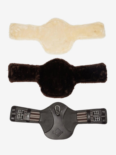 LeMieux Arika Simuwool Contoured Short Stud Girth Brown| Online For Equine