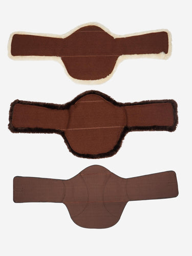 LeMieux Arika Simuwool Contoured Short Stud Girth Brown| Online For Equine