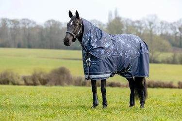 LeMieux Arika Star 0g Turnout Rug Navy| Online For Equine