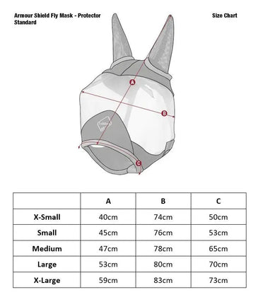 Buy LeMieux Armour Shield Pro Half Mask (Ears Only)| Online for Equine