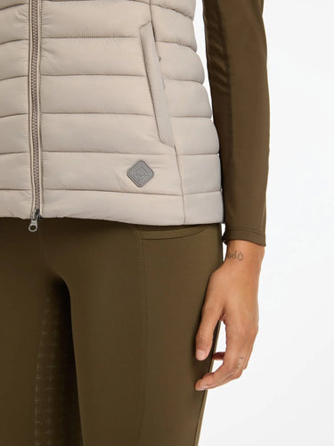 Buy LeMieux Ash Tilly Hooded Puffer Gilet| Online for Equine