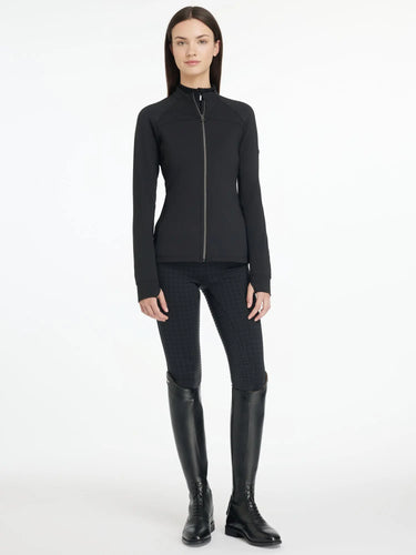 LeMieux Aspen Brushed Zip Through Jacket Black| Online For Equine