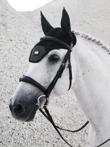 Buy LeMieux Aspen Fly Hood Houndstooth | Online for Equine
