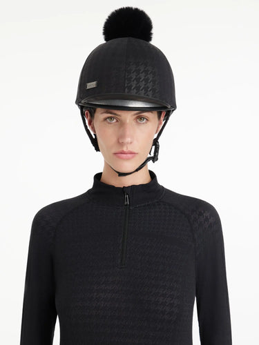 LeMieux Aspen Houndstooth Hat Silk| Online For Equine