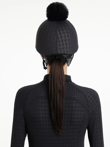 LeMieux Aspen Houndstooth Hat Silk| Online For Equine