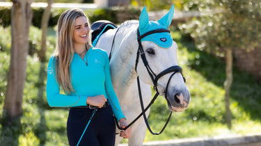 LeMieux Azure Loire Fly Hood| Online For Equine
