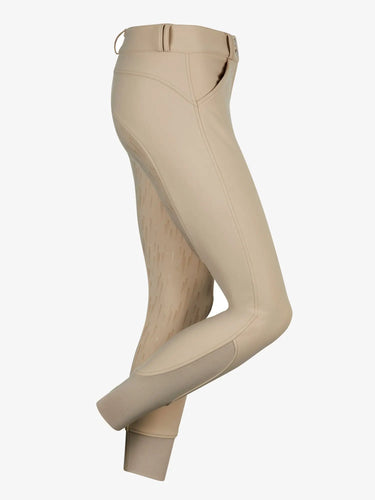 Buy the LeMieux Beige Drytex Waterproof Knee Grip Breeches | Online for Equine